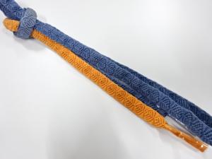 未使用品　正絹　手組帯締め